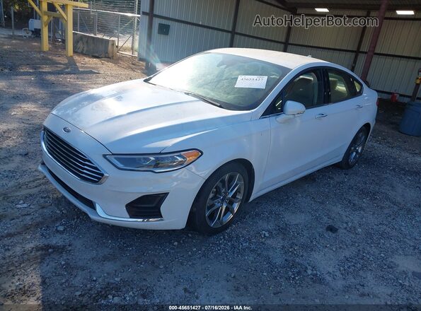 3FA6P0CD3LR237855 2020 FORD FUSION White Front left