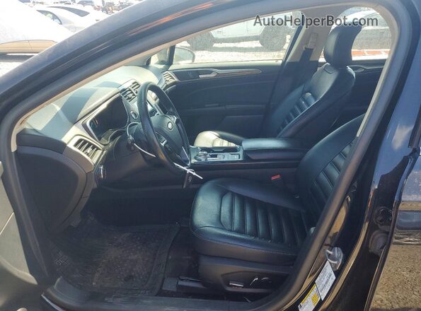 3FA6P0CD4KR237619 2019 FORD FUSION Black Սալոնի դիմացի տեսք