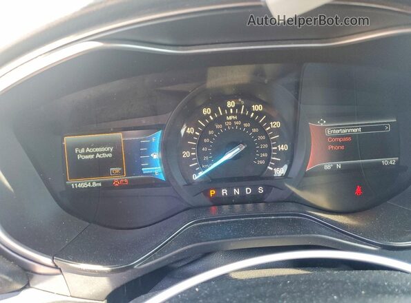 3FA6P0CD4KR237619 2019 FORD FUSION Black Սարքավորումների վահանակի տեսք