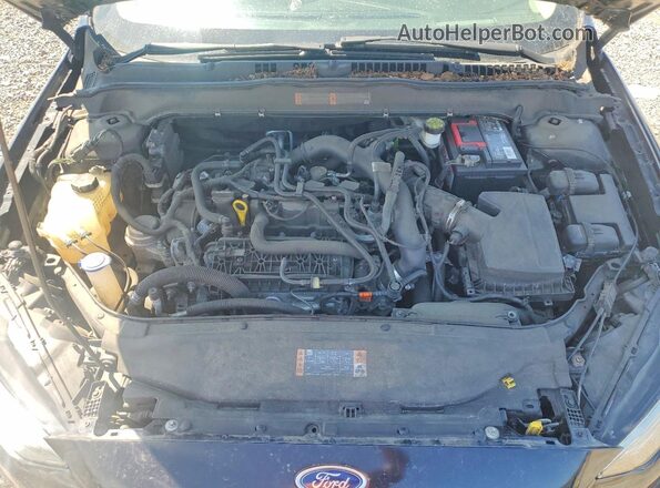 3FA6P0CD4KR237619 2019 FORD FUSION Black Սալոնի հետևի տեսք