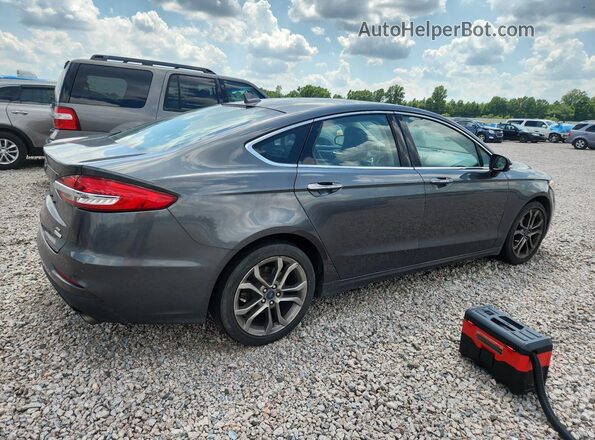 3FA6P0CD4KR270443 2019 FORD FUSION Угольный Задняя правая четверть