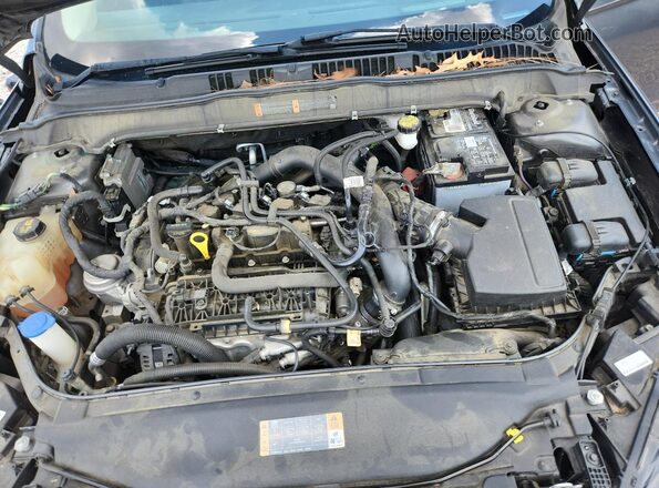 3FA6P0CD4KR270443 2019 FORD FUSION Угольный Вид задней части салона