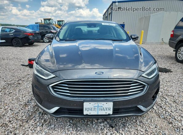 3FA6P0CD4KR270443 2019 FORD FUSION Угольный 