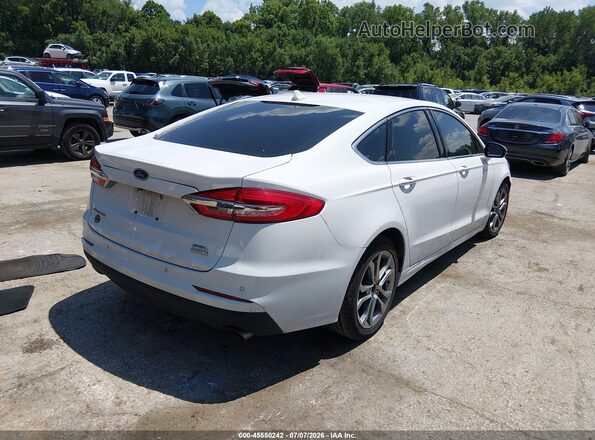 3FA6P0CD5KR141675 2019 FORD FUSION White Trasero derecho