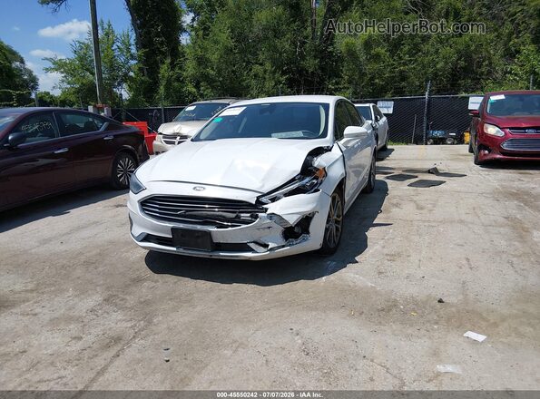 3FA6P0CD5KR141675 2019 FORD FUSION White Vista frontal
