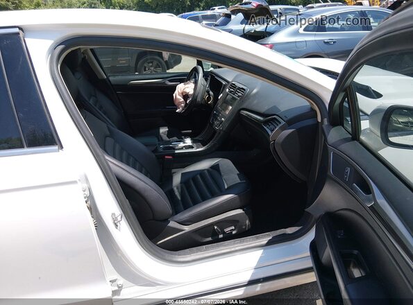 3FA6P0CD5KR141675 2019 FORD FUSION White Vista interior delantera