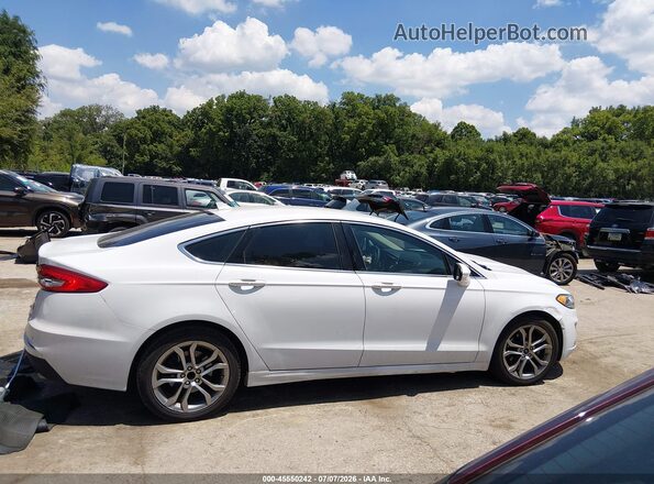 3FA6P0CD5KR141675 2019 FORD FUSION White Vista interior trasera