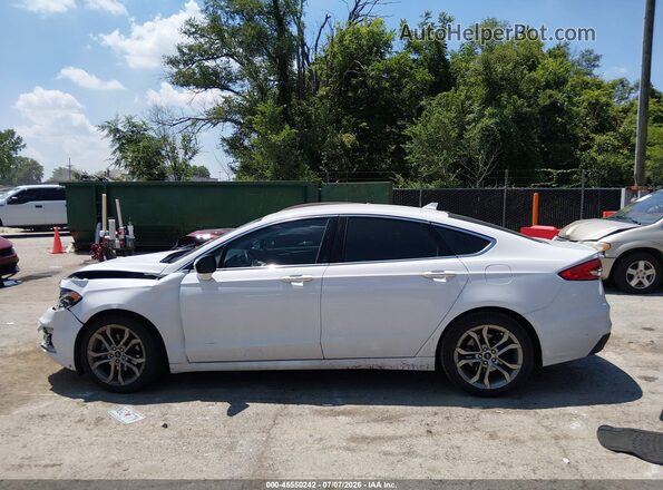 3FA6P0CD5KR141675 2019 FORD FUSION White Vista interior de 360 grados