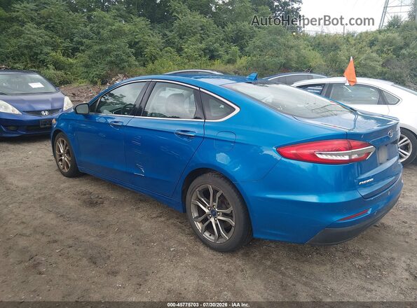 3FA6P0CD5KR260956 2019 FORD FUSION Blue უკანა მარცხენა