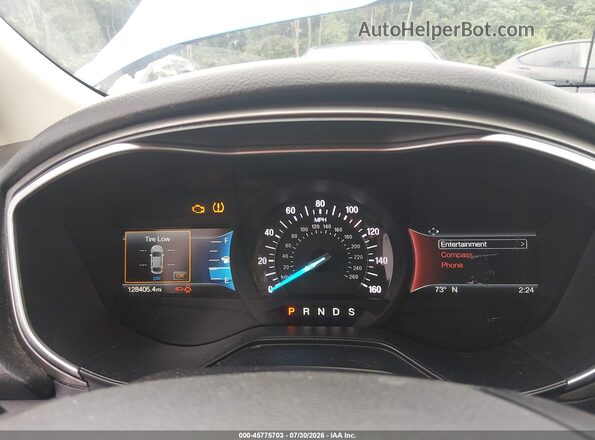 3FA6P0CD5KR260956 2019 FORD FUSION Blue უკანა სავარძლების ხედი