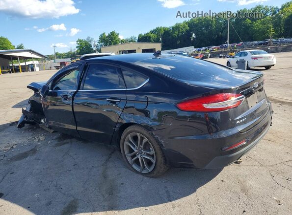 3FA6P0CD5LR185676 2020 FORD FUSION Black Rear left