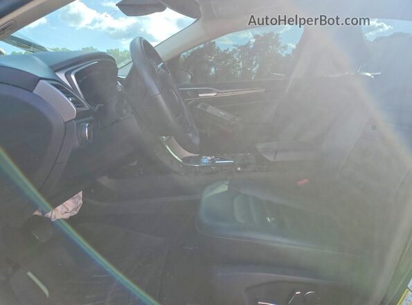 3FA6P0CD5LR185676 2020 FORD FUSION Black Front interior view