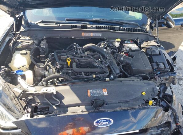 3FA6P0CD5LR185676 2020 FORD FUSION Black Rear interior view