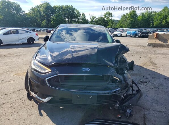 3FA6P0CD5LR185676 2020 FORD FUSION Black Front view