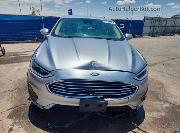 3FA6P0CD5LR196080 2020 FORD FUSION Silver წინა ხედი