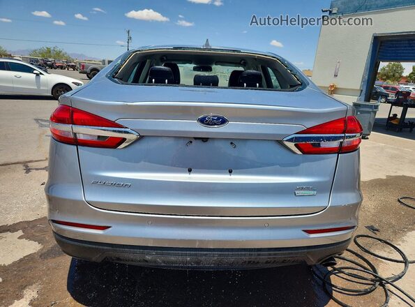3FA6P0CD5LR196080 2020 FORD FUSION Silver უკანა ხედი