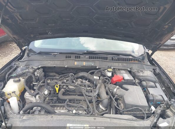 3FA6P0CD6KR180436 2019 FORD FUSION Черный Вид сзади