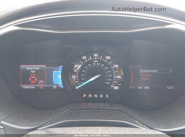 3FA6P0CD6KR222894 2019 FORD FUSION Black Vista de los asientos traseros
