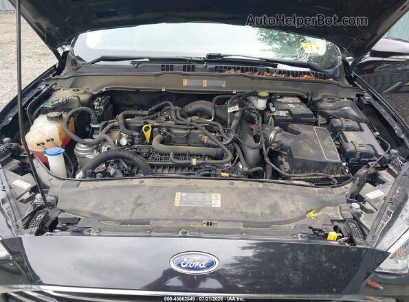 3FA6P0CD6KR222894 2019 FORD FUSION Black Vista trasera