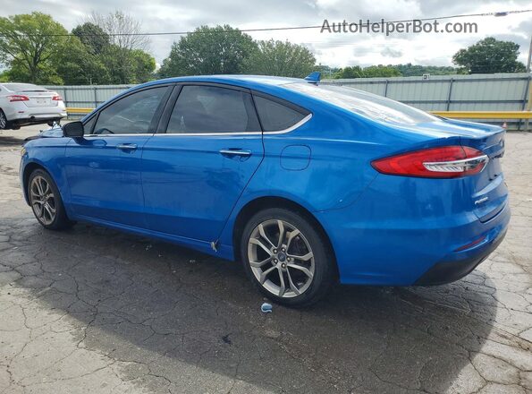 3FA6P0CD6LR116821 2020 FORD FUSION Синий Задняя левая четверть