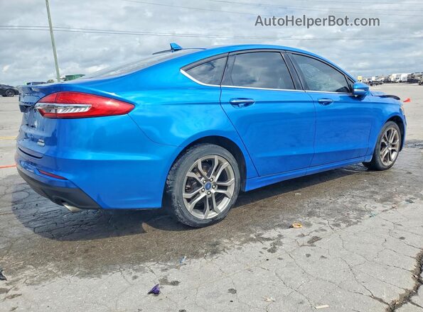 3FA6P0CD6LR116821 2020 FORD FUSION Синий Задняя правая четверть