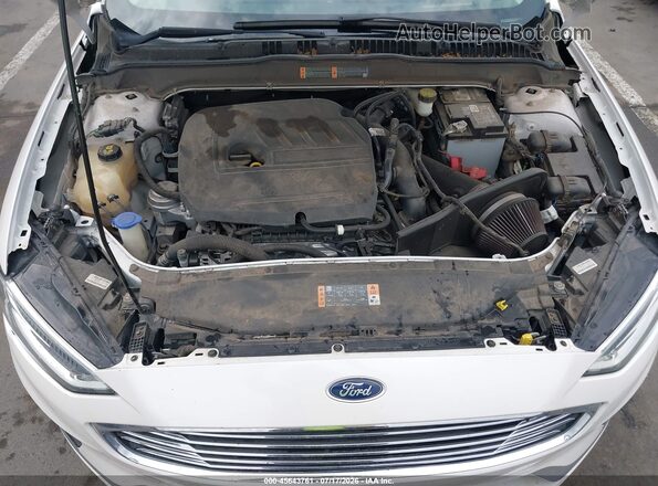 3FA6P0CD7KR146490 2019 FORD FUSION White Вид ззаду