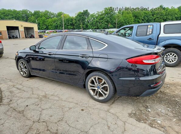3FA6P0CD7KR181644 2019 FORD FUSION Черный Задняя левая четверть