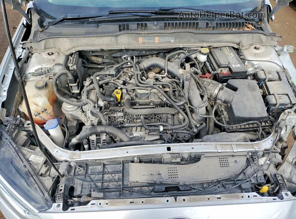 3FA6P0CD7KR254284 2019 FORD FUSION Silver Вид задньої частини салону
