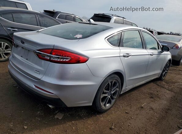 3FA6P0CD7KR254284 2019 FORD FUSION Silver Задня права чверть