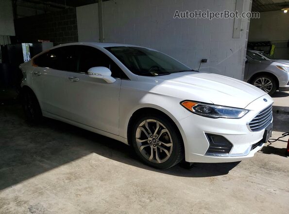3FA6P0CD7LR151917 2020 FORD FUSION White Delantero derecho