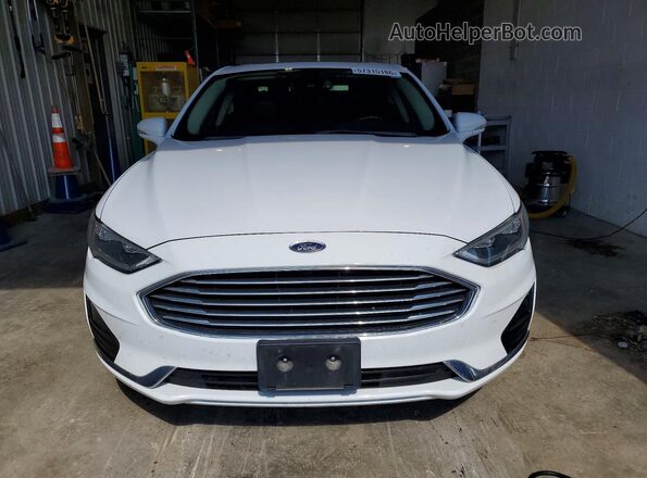 3FA6P0CD7LR151917 2020 FORD FUSION White Vista frontal