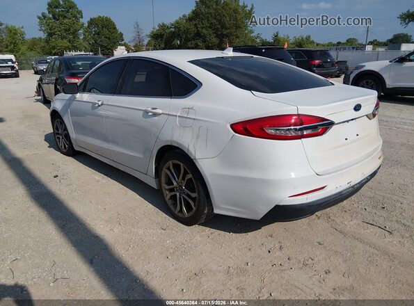 3FA6P0CD8KR253984 2019 FORD FUSION Белый Задняя левая четверть
