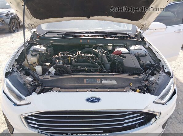 3FA6P0CD8KR253984 2019 FORD FUSION Белый Вид сзади