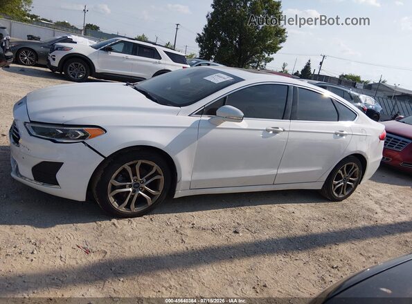 3FA6P0CD8KR253984 2019 FORD FUSION Белый Панорамный вид салона 360°
