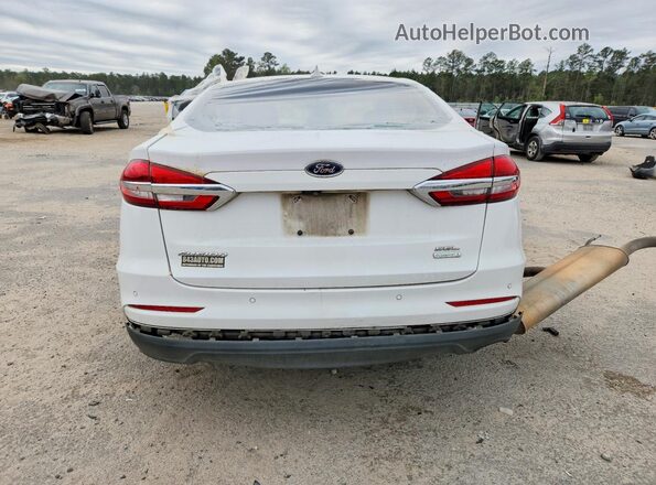 3FA6P0CD8LR177328 2020 FORD FUSION White Vista trasera