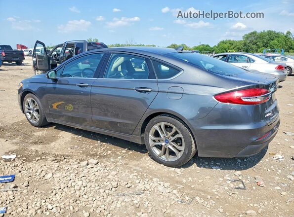 3FA6P0CD8LR195795 2020 FORD FUSION Gray Trasero izquierdo