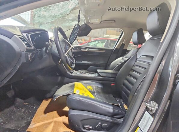3FA6P0CD8LR195960 2020 FORD FUSION Charcoal წინა სალონის ხედი