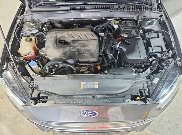 3FA6P0CD8LR195960 2020 FORD FUSION Charcoal უკანა სალონის ხედი
