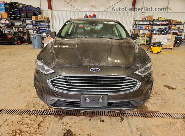 3FA6P0CD8LR196042 2020 FORD FUSION Black Вид спереду