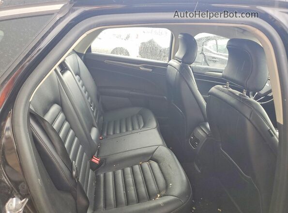 3FA6P0CD9KR149892 2019 FORD FUSION Black უკანა სავარძლების ხედი