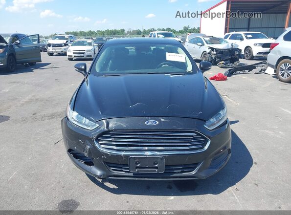 3FA6P0CD9KR233551 2019 FORD FUSION Черный Вид щитка приборов