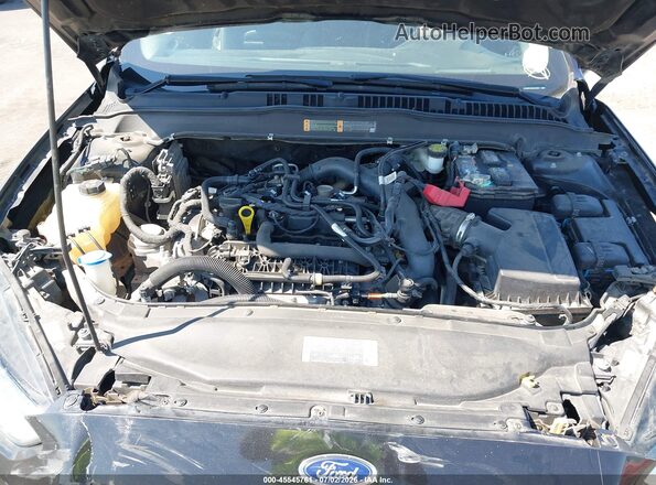 3FA6P0CD9KR233551 2019 FORD FUSION Черный Вид сзади