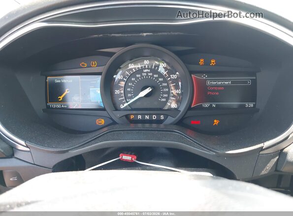 3FA6P0CD9KR233551 2019 FORD FUSION Черный Вид задних сидений