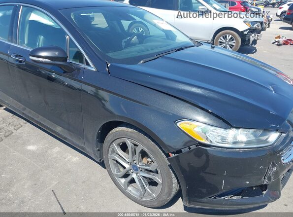 3FA6P0CD9KR233551 2019 FORD FUSION Черный Вид спереди