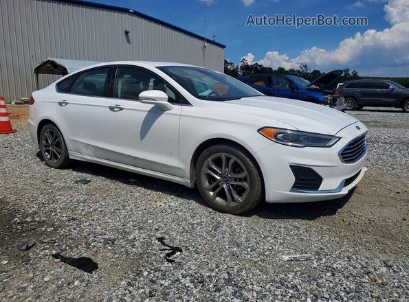 3FA6P0CD9LR138084 2020 FORD FUSION White Передня права чверть
