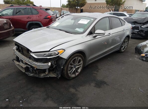 3FA6P0CD9LR145567 2020 FORD FUSION Gray Front left