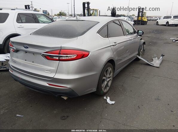 3FA6P0CD9LR145567 2020 FORD FUSION Gray Rear right