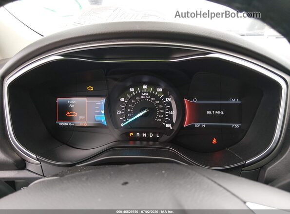 3FA6P0CD9LR145567 2020 FORD FUSION Gray Rear seats view