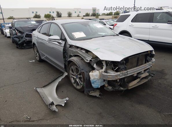 3FA6P0CD9LR145567 2020 FORD FUSION Gray Front view