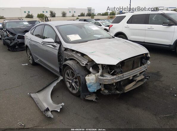 3FA6P0CD9LR145567 2020 FORD FUSION Gray 360 interior view